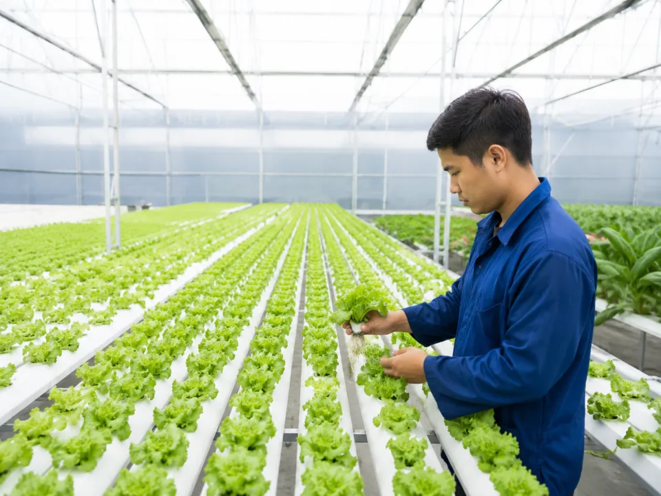 Vườn rau của Trà Thị Hoa
